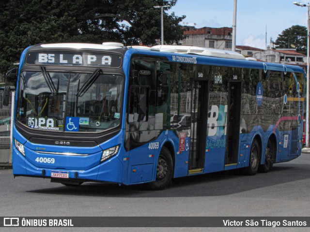 BRT Salvador 40069 na cidade de Salvador, Bahia, Brasil, por Victor São Tiago Santos. Número da foto: #13104856.