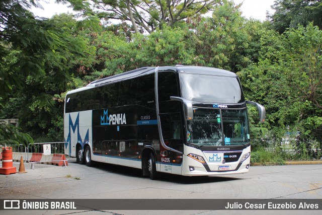 Empresa de Ônibus Nossa Senhora da Penha 64205 na cidade de São Paulo, São Paulo, Brasil, por Julio Cesar Euzebio Alves. Número da foto: #13103478.