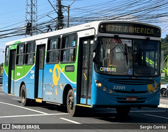 Viação Grande Vitória 23081 na cidade de Vitória, Espírito Santo, Brasil, por Sergio Corrêa. Número da foto: #13102968.