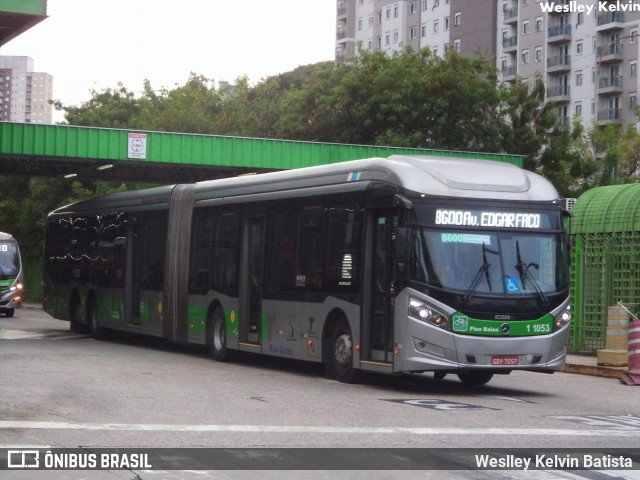 Viação Santa Brígida 1 1053 na cidade de São Paulo, São Paulo, Brasil, por Weslley Kelvin Batista. Número da foto: #13104546.