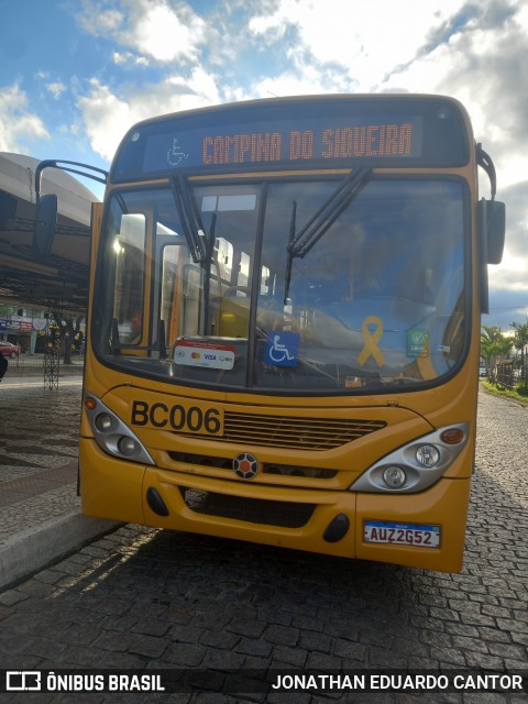 Transporte Coletivo Glória BC006 na cidade de Curitiba, Paraná, Brasil, por JONATHAN EDUARDO CANTOR. Número da foto: #13103624.