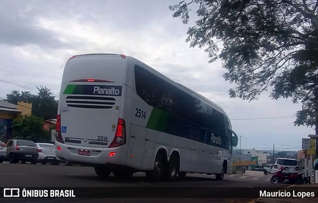 Planalto Transportes 2514 na cidade de Santiago, Rio Grande do Sul, Brasil, por Mauricio Lopes. Número da foto: #13103569.