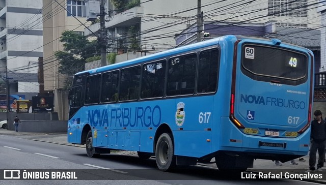 FAOL - Friburgo Auto Ônibus 617 na cidade de Nova Friburgo, Rio de Janeiro, Brasil, por Luiz Rafael Gonçalves. Número da foto: #13103650.