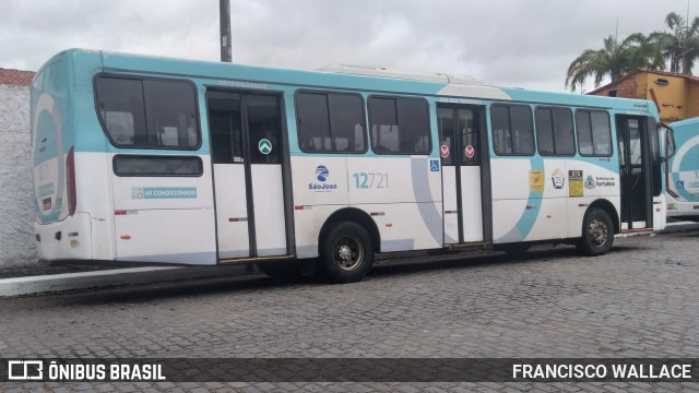 Auto Viação São José 12721 na cidade de Fortaleza, Ceará, Brasil, por FRANCISCO WALLACE. Número da foto: #13102960.