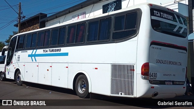 TCA Transporte e Turismo 6430 na cidade de Ribeirão do Pinhal, Paraná, Brasil, por Gabriel Serafim. Número da foto: #13103137.
