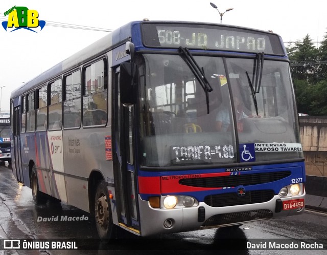 Auto Viação Bragança Metropolitana > Viação Raposo Tavares 12.277 na cidade de Cotia, São Paulo, Brasil, por David Macedo Rocha. Número da foto: #13103896.