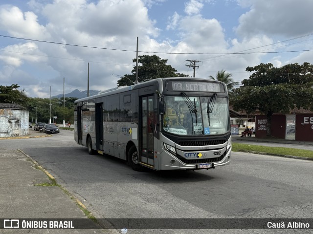 City Transporte Urbano Intermodal - Bertioga 1282 na cidade de Bertioga, São Paulo, Brasil, por Cauã Albino. Número da foto: #13103980.