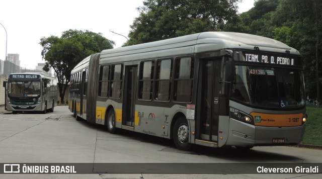 Viação Metrópole Paulista - Zona Leste 3 1287 na cidade de São Paulo, São Paulo, Brasil, por Cleverson Giraldi. Número da foto: #13105220.