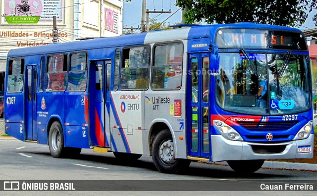 ATT - Alto Tietê Transportes 47.097 na cidade de Arujá, São Paulo, Brasil, por Cauan Ferreira. Número da foto: #13104810.