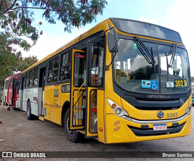 Viação Novo Retiro 5065 na cidade de Contagem, Minas Gerais, Brasil, por Bruno Santos. Número da foto: #13103453.