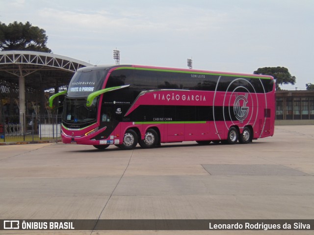 Viação Garcia 86099 na cidade de Curitiba, Paraná, Brasil, por Leonardo Rodrigues da Silva. Número da foto: #13103899.