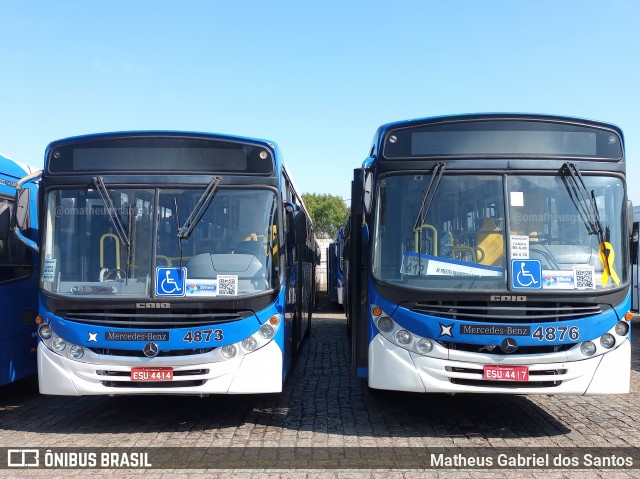 Onicamp Transporte Coletivo 4876 na cidade de Campinas, São Paulo, Brasil, por Matheus Gabriel dos Santos. Número da foto: #13105373.