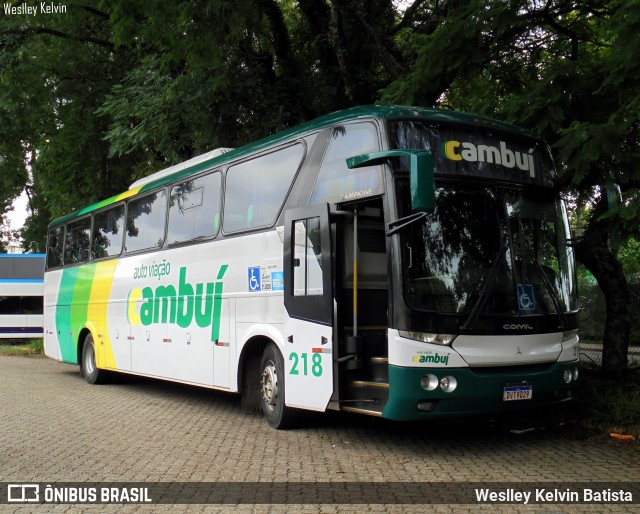 Auto Viação Cambuí 218 na cidade de São Paulo, São Paulo, Brasil, por Weslley Kelvin Batista. Número da foto: #13104520.