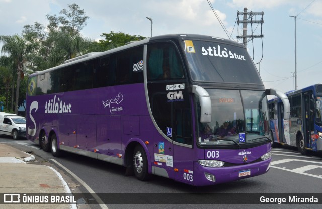 Stilo's Tur Turismo 003 na cidade de São Paulo, São Paulo, Brasil, por George Miranda. Número da foto: #13103653.