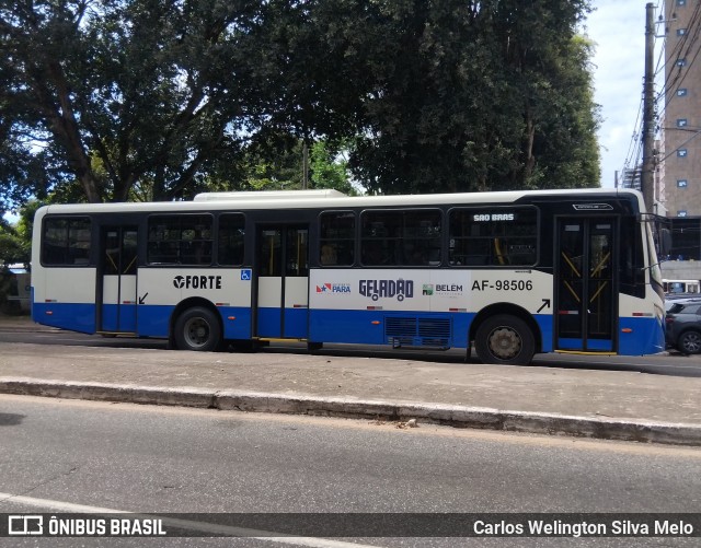 Viação Forte AF-98506 na cidade de Belém, Pará, Brasil, por Carlos Welington Silva Melo. Número da foto: #13102724.