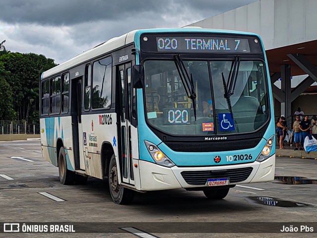 Vega Manaus Transporte 1021026 na cidade de Manaus, Amazonas, Brasil, por João Pbs. Número da foto: #13103245.