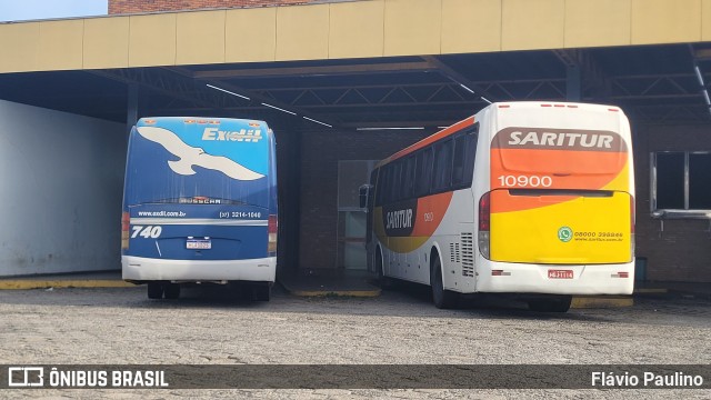 Exdil - Expresso Divinopolitano 740 na cidade de Divinópolis, Minas Gerais, Brasil, por Flávio Paulino. Número da foto: #13102516.