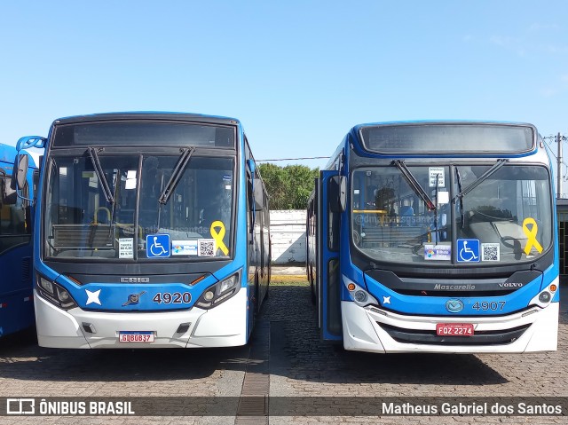 Onicamp Transporte Coletivo 4907 na cidade de Campinas, São Paulo, Brasil, por Matheus Gabriel dos Santos. Número da foto: #13105350.