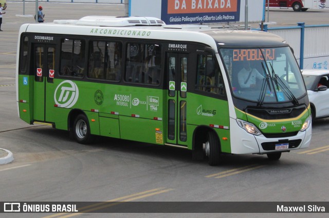 Tijuquinha - Auto Viação Tijuca A50080 na cidade de Duque de Caxias, Rio de Janeiro, Brasil, por Maxwel Silva. Número da foto: #13103029.