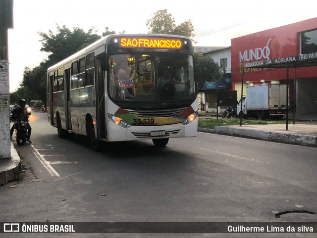 Taguatur - Taguatinga Transporte e Turismo 35.519 na cidade de São Luís, Maranhão, Brasil, por Guilherme Lima da silva. Número da foto: #13102837.