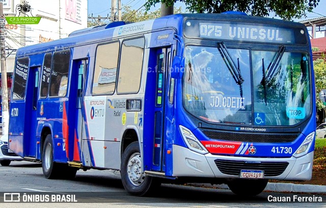 Radial Transporte Coletivo 41.730 na cidade de Arujá, São Paulo, Brasil, por Cauan Ferreira. Número da foto: #13104815.