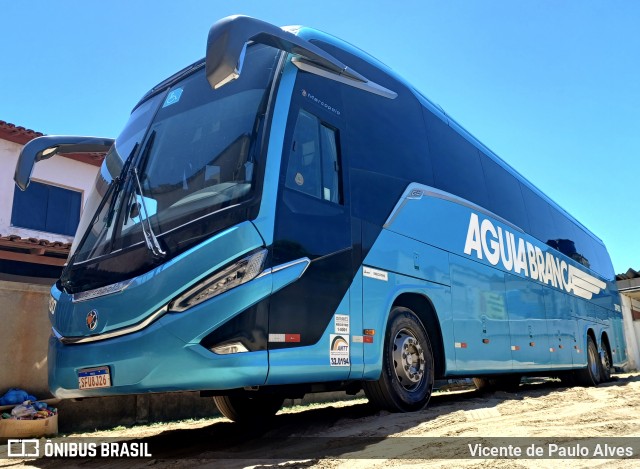 Viação Águia Branca 28400 na cidade de Conceição da Barra, Espírito Santo, Brasil, por Vicente de Paulo Alves. Número da foto: #13103105.