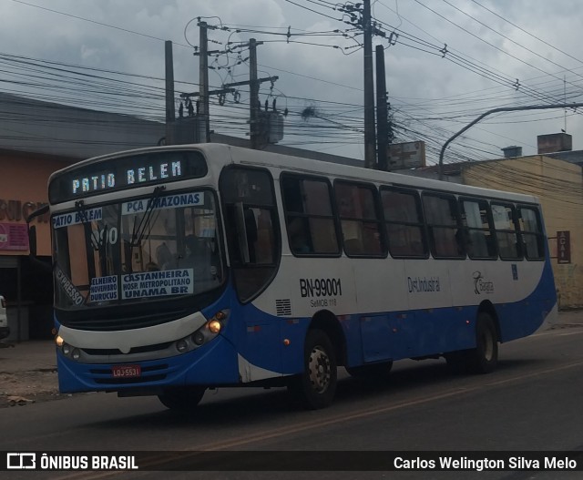 Transportes Barata BN-99001 na cidade de Ananindeua, Pará, Brasil, por Carlos Welington Silva Melo. Número da foto: #13102725.