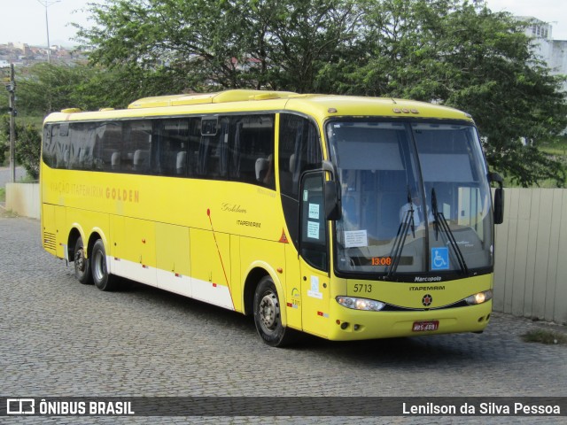 Viação Itapemirim 5713 na cidade de Caruaru, Pernambuco, Brasil, por Lenilson da Silva Pessoa. Número da foto: #13106877.