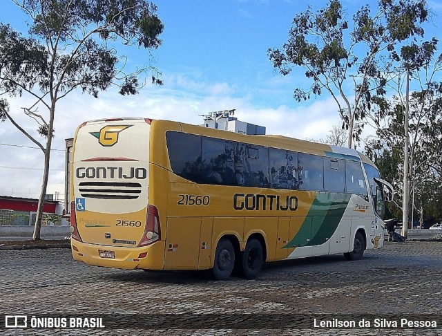 Empresa Gontijo de Transportes 21560 na cidade de Caruaru, Pernambuco, Brasil, por Lenilson da Silva Pessoa. Número da foto: #13107380.