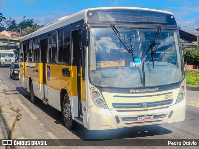 Ônibus Particulares 2241 na cidade de São Gonçalo, Rio de Janeiro, Brasil, por Pedro Otávio. Número da foto: #13105795.