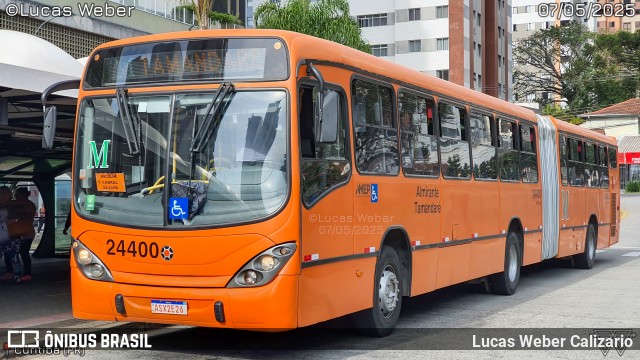 Viação Antonina 24400 na cidade de Curitiba, Paraná, Brasil, por Lucas Weber Calizario. Número da foto: #13105938.