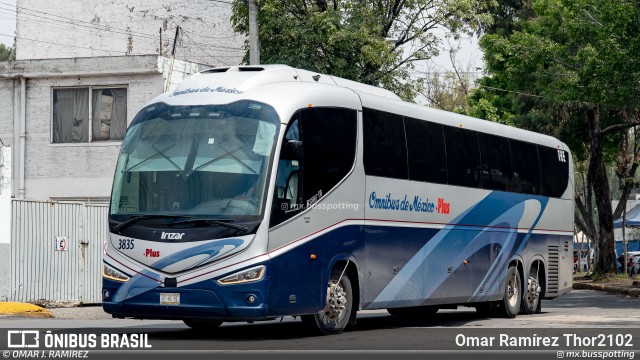 ODM - Ómnibus de México 3835 na cidade de Gustavo A. Madero, Ciudad de México, México, por Omar Ramírez Thor2102. Número da foto: #13105579.