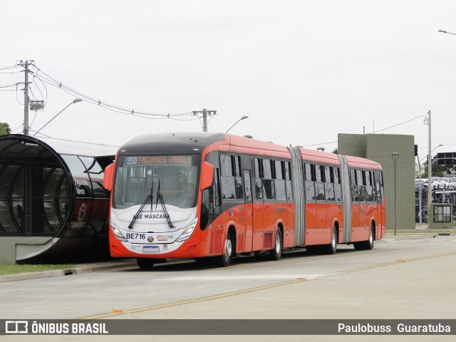 Transporte Coletivo Glória BE716 na cidade de Curitiba, Paraná, Brasil, por Paulobuss  Guaratuba. Número da foto: #13107614.