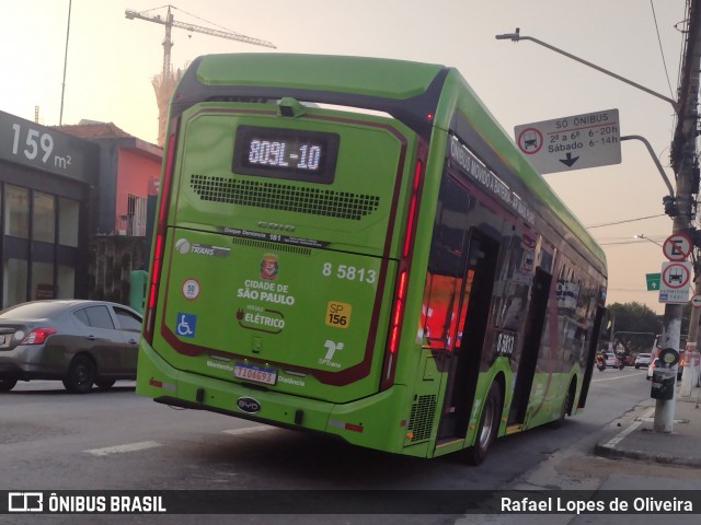 Auto Viação Transcap >> Auto Bless Transportes 8 5813 na cidade de São Paulo, São Paulo, Brasil, por Rafael Lopes de Oliveira. Número da foto: #13106201.
