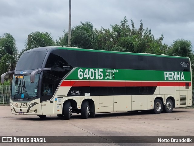 Empresa de Ônibus Nossa Senhora da Penha 64015 na cidade de Curitiba, Paraná, Brasil, por Netto Brandelik. Número da foto: #13107698.