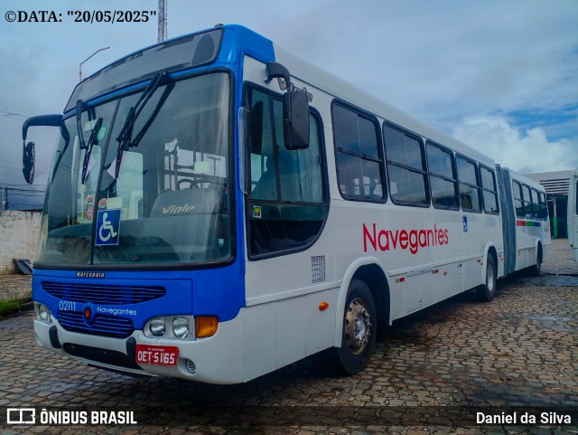 Consórcio Navegantes - 02 > Viação São Jorge > Transurb Transporte Urbano 02111 na cidade de João Pessoa, Paraíba, Brasil, por Daniel da Silva. Número da foto: #13105921.