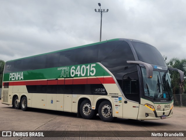Empresa de Ônibus Nossa Senhora da Penha 64015 na cidade de Curitiba, Paraná, Brasil, por Netto Brandelik. Número da foto: #13107700.