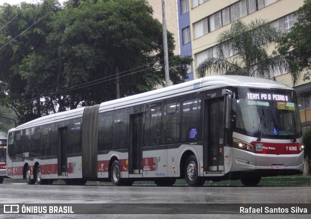 Viação Gatusa Transportes Urbanos 7 6392 na cidade de São Paulo, São Paulo, Brasil, por Rafael Santos Silva. Número da foto: #13105512.