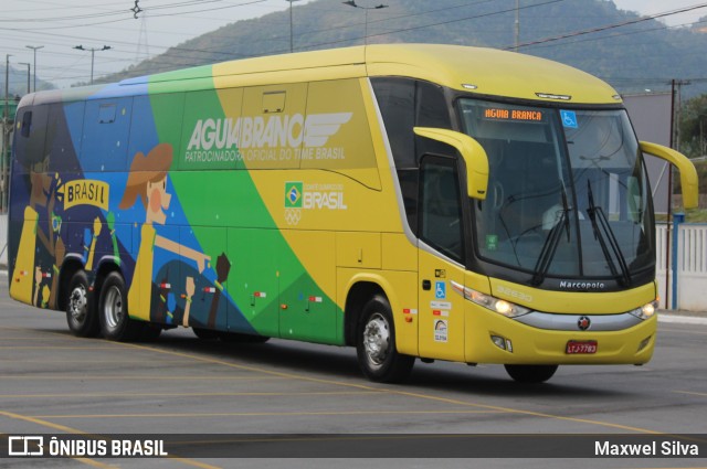 Viação Águia Branca 32630 na cidade de Duque de Caxias, Rio de Janeiro, Brasil, por Maxwel Silva. Número da foto: #13106427.