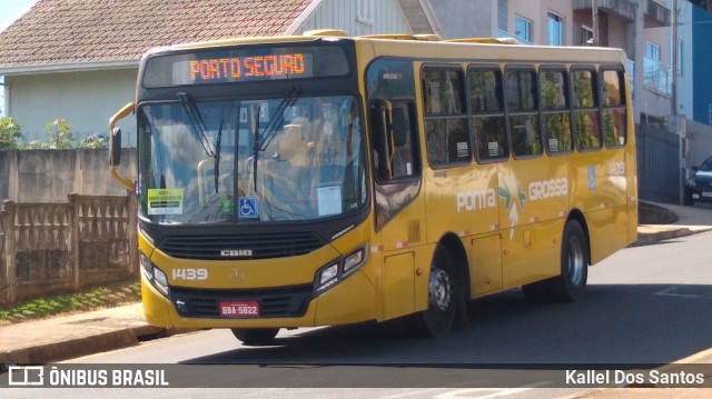 VCG - Viação Campos Gerais 1439 na cidade de Ponta Grossa, Paraná, Brasil, por Kallel Dos Santos. Número da foto: #13106329.