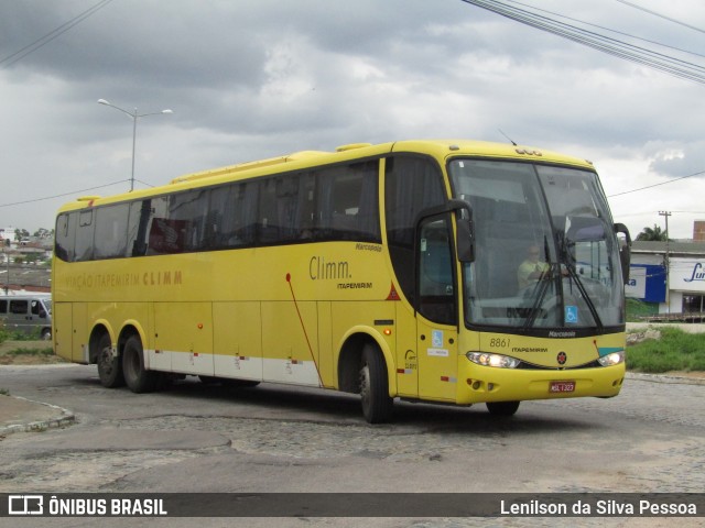 Viação Itapemirim 8861 na cidade de Caruaru, Pernambuco, Brasil, por Lenilson da Silva Pessoa. Número da foto: #13106938.