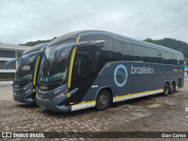 Expresso Brasileiro 8035 na cidade de Guarapari, Espírito Santo, Brasil, por Gian Carlos. Número da foto: #13105611.