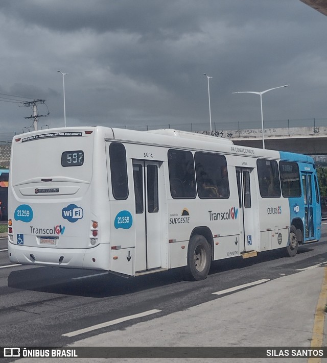Santa Zita Transportes Coletivos 21259 na cidade de Serra, Espírito Santo, Brasil, por SILAS SANTOS. Número da foto: #13106236.