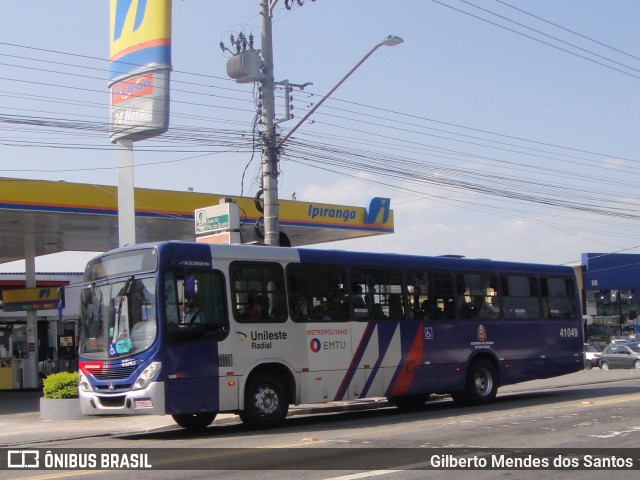 Radial Transporte Coletivo 41.049 na cidade de Itaquaquecetuba, São Paulo, Brasil, por Gilberto Mendes dos Santos. Número da foto: #13105535.
