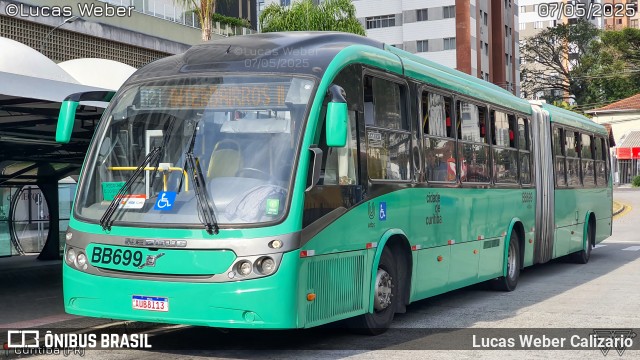 Transporte Coletivo Glória BB699 na cidade de Curitiba, Paraná, Brasil, por Lucas Weber Calizario. Número da foto: #13105944.