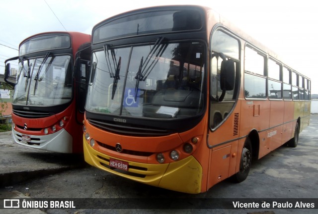 Ônibus Particulares 6599 na cidade de Matozinhos, Minas Gerais, Brasil, por Vicente de Paulo Alves. Número da foto: #13105736.