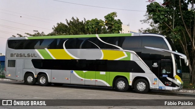 Brasil Sul Linhas Rodoviárias 3515 na cidade de São Paulo, São Paulo, Brasil, por Fábio Paixão. Número da foto: #13105970.