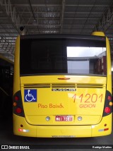 Gidion Transporte e Turismo 11201 na cidade de Joinville, Santa Catarina, Brasil, por Rodrigo Martins. Número da foto: #13105722.