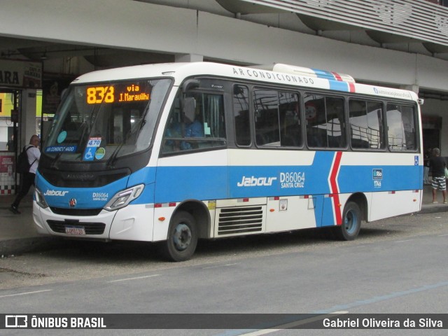 Auto Viação Jabour D86064 na cidade de Rio de Janeiro, Rio de Janeiro, Brasil, por Gabriel Oliveira da Silva. Número da foto: #13108945.