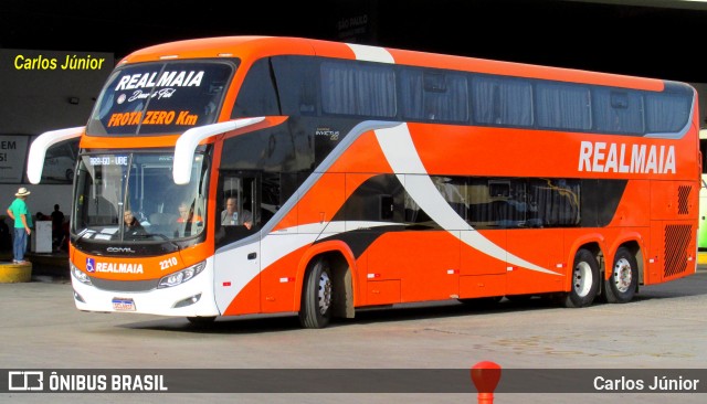 RealMaia Turismo e Cargas 2210 na cidade de Goiânia, Goiás, Brasil, por Carlos Júnior. Número da foto: #13109323.